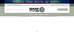 Desktop Screenshot of gmf-autoricambi.it