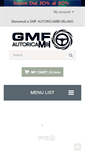 Mobile Screenshot of gmf-autoricambi.it